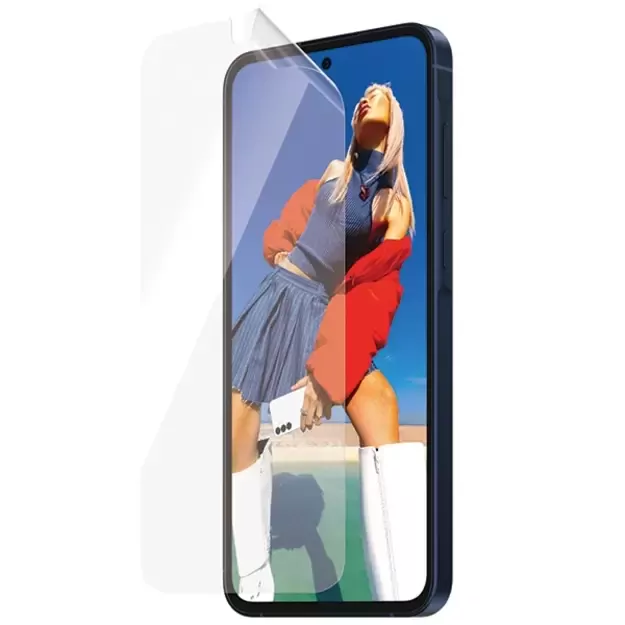 PanzerGlass Matrix Ultra-Wide Fit foil with positioner for Samsung Galaxy A55 5G 1