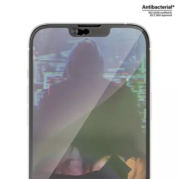 PanzerGlass Ultra-Wide Fit antibacterial tempered glass with camera cover and positioner iPhone 14 Plus / 13 Pro Max 3