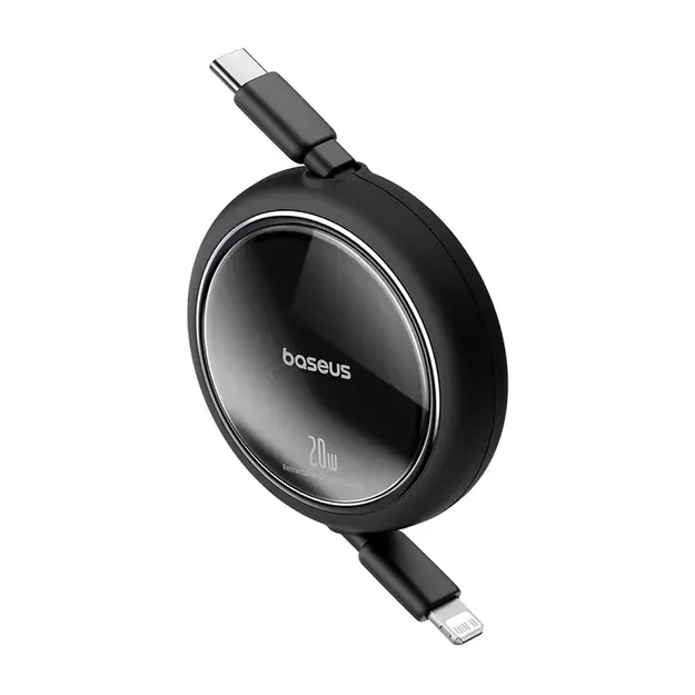 Baseus Free2Pull Cable Retractable USB-C / Lightning 20W 1m - Black 1
