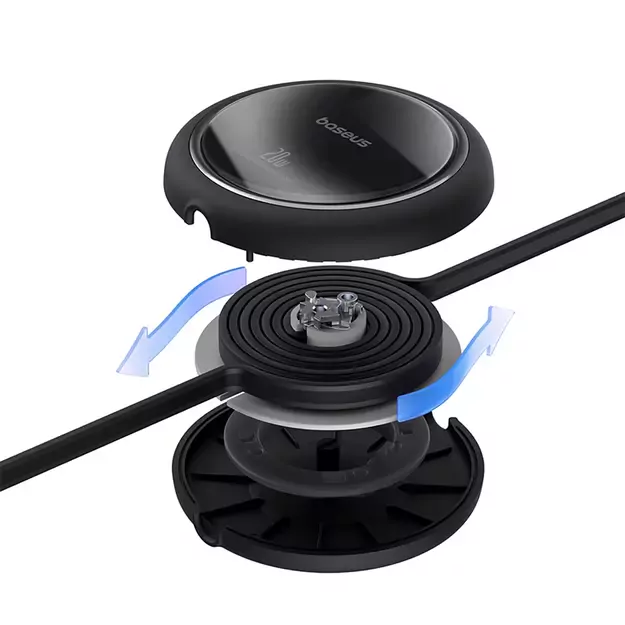 Baseus Free2Pull Cable Retractable USB-C / Lightning 20W 1m - Black 3