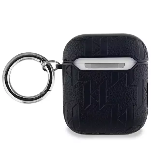 Karl Lagerfeld Monogram Karl Head case for AirPods 1 / 2 - black 3