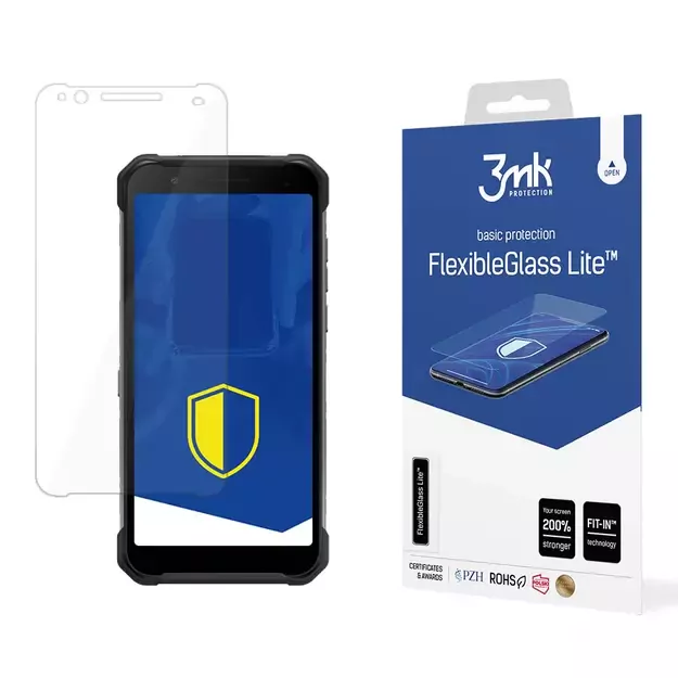 Hybrid glass 3mk FlexibleGlass Lite™ on Hammer Construction