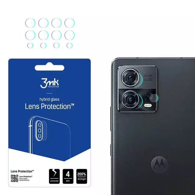 3mk Lens Protection™ hybrid camera glass for Motorola Edge 30 Fusion