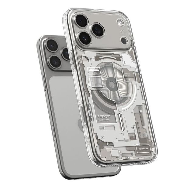 Spigen Ultra Hybrid MagSafe case for iPhone 17 Pro Zero One - titanium 4
