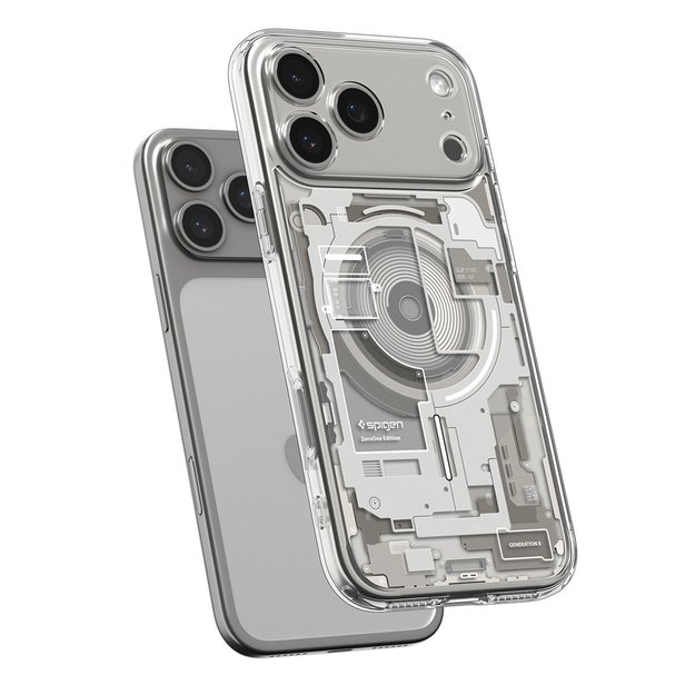 Spigen Ultra Hybrid MagSafe case for iPhone 17 Pro Zero One - titanium 10