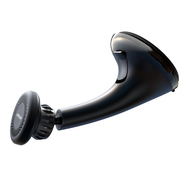 Joyroom JR-ZS356 universal magnetic car holder for a phone on the cockpit/window - black 2