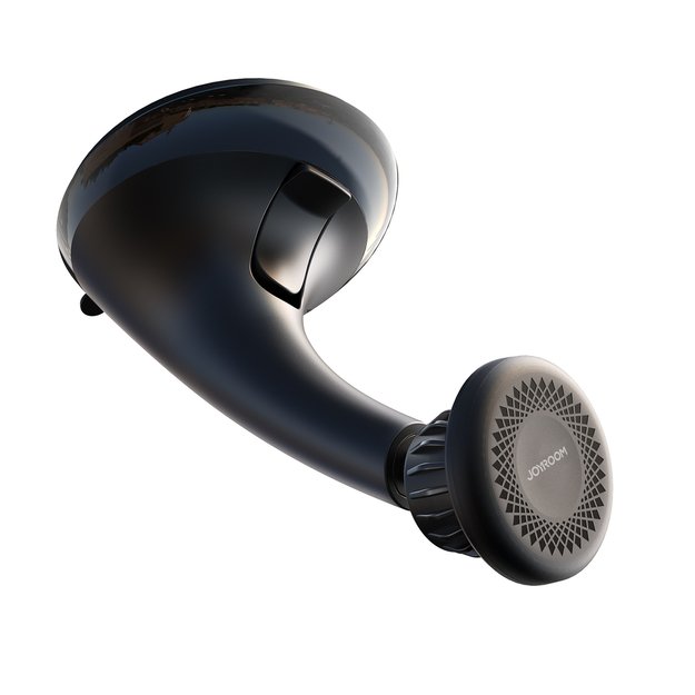 Joyroom JR-ZS356 universal magnetic car holder for a phone on the cockpit/window - black 1