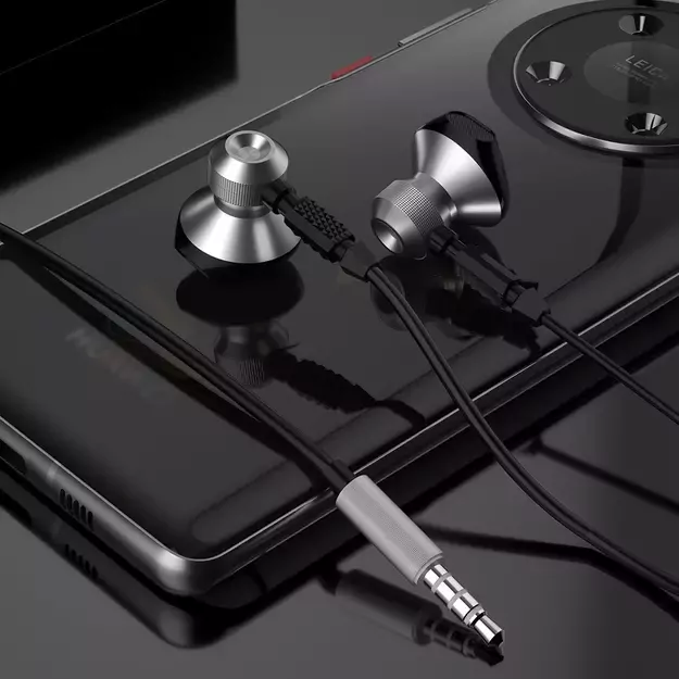 Dudao Metal Wired Earbuds 3.5mm Mini Jack Gray (X2C-Gray) 8