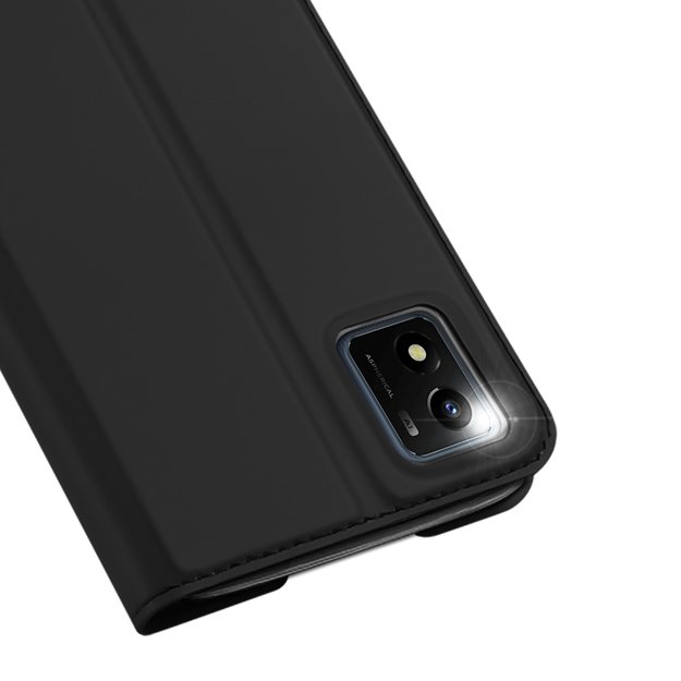 Dux Ducis Skin Pro Holster Cover Flip Vivo Y01 / Y15s / Y15a black 18