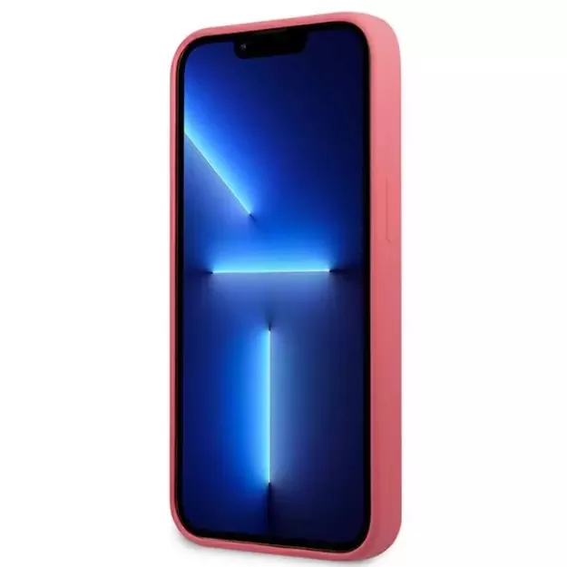 Karl Lagerfeld KLHCP13MSLMP1PI iPhone 13 6,1  hardcase fuksja/fuchsia Silicone Plaque 4