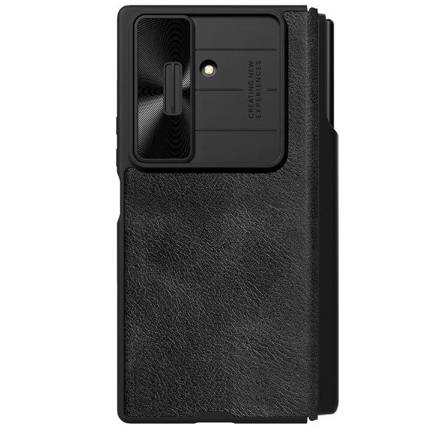 Etui Nillkin Qin Pro na Samsung Galaxy Z Fold 7 z miejscem na S Pen - czarne 1