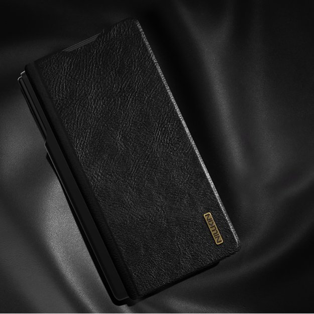 Etui Nillkin Qin Pro na Samsung Galaxy Z Fold 7 z miejscem na S Pen - czarne 12