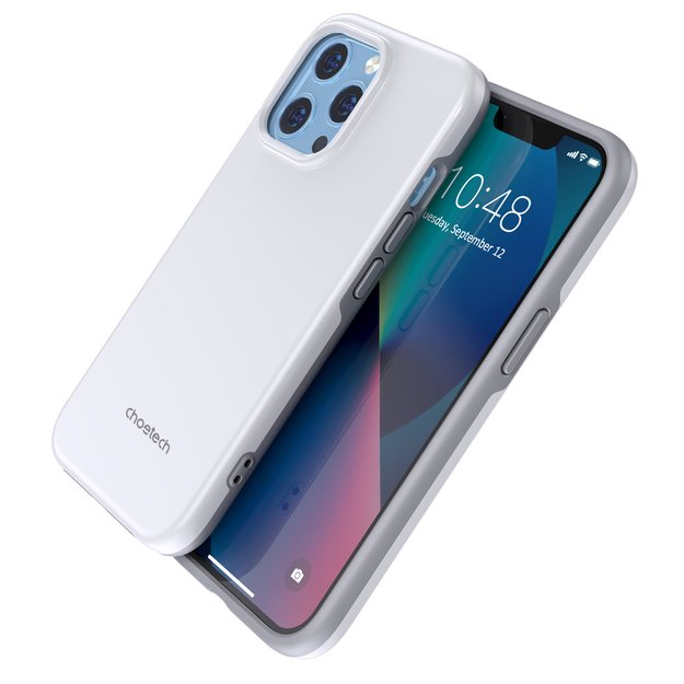Choetech MFM Anti-drop Case Cover for iPhone 13 Pro Max white (PC0114-MFM-WH) 13