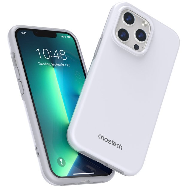 Choetech MFM Anti-drop Case Cover for iPhone 13 Pro Max white (PC0114-MFM-WH) 17