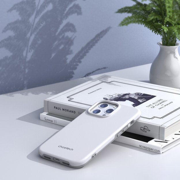 Choetech MFM Anti-drop Case Cover for iPhone 13 Pro Max white (PC0114-MFM-WH) 16