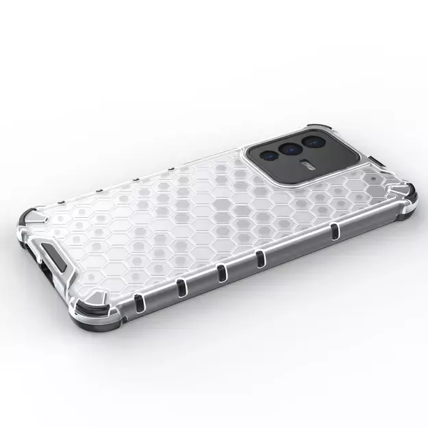 Honeycomb case armored cover with a gel frame Vivo V23 5G black 20