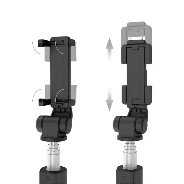 Tech-Protect L01S Bluetooth Selfie Stick with Tripod up to 70cm - Black 3
