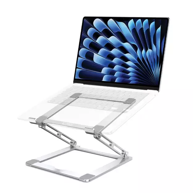 Tech-Protect ULS400 universal foldable stand for laptops up to 17&quot  - silver 15