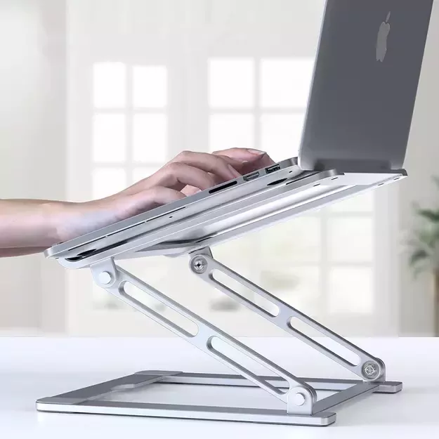 Tech-Protect ULS400 universal foldable stand for laptops up to 17&quot  - silver 13