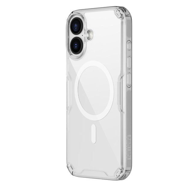 Nillkin Nature TPU Pro Magnetic Case Compatible with MagSafe for iPhone 17 - Transparent 1