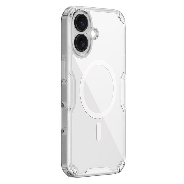 Nillkin Nature TPU Pro Magnetic Case Compatible with MagSafe for iPhone 17 - Transparent 2