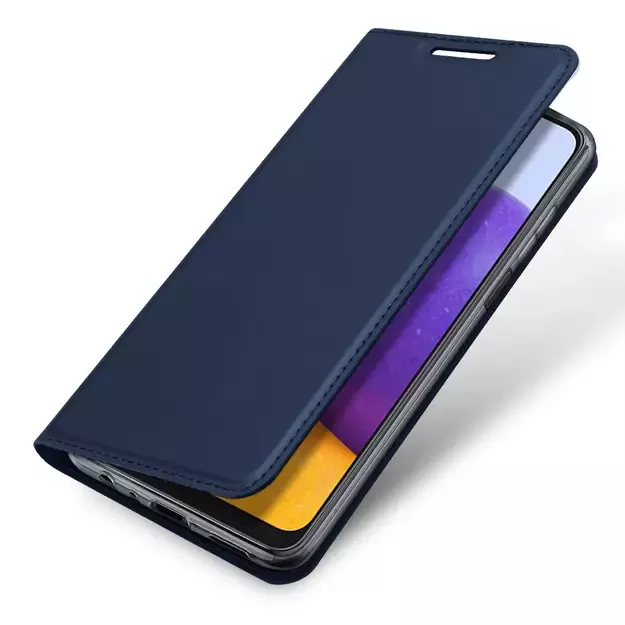 Dux Ducis Skin Pro Bookcase type case for Samsung Galaxy A22 4G blue 3