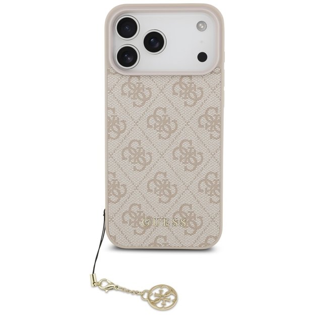Guess 4G Charms Collection MagSafe Case for iPhone 17 Pro Max - Pink 1