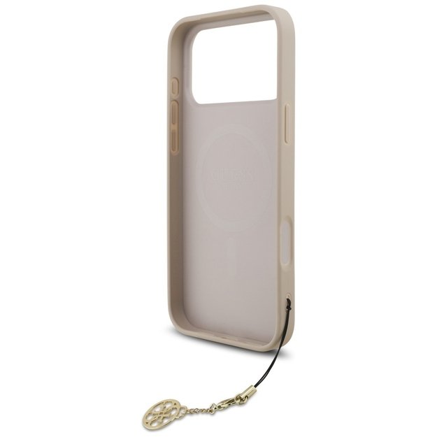 Guess 4G Charms Collection MagSafe Case for iPhone 17 Pro Max - Pink 5