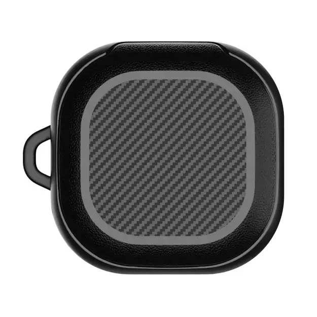 Tech-Protect Rough Carbon Case for Samsung Galaxy Buds FE / 2 Pro / 2 / Live / Pro - Black 8