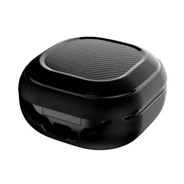 Tech-Protect Rough Carbon Case for Samsung Galaxy Buds FE / 2 Pro / 2 / Live / Pro - Black 11