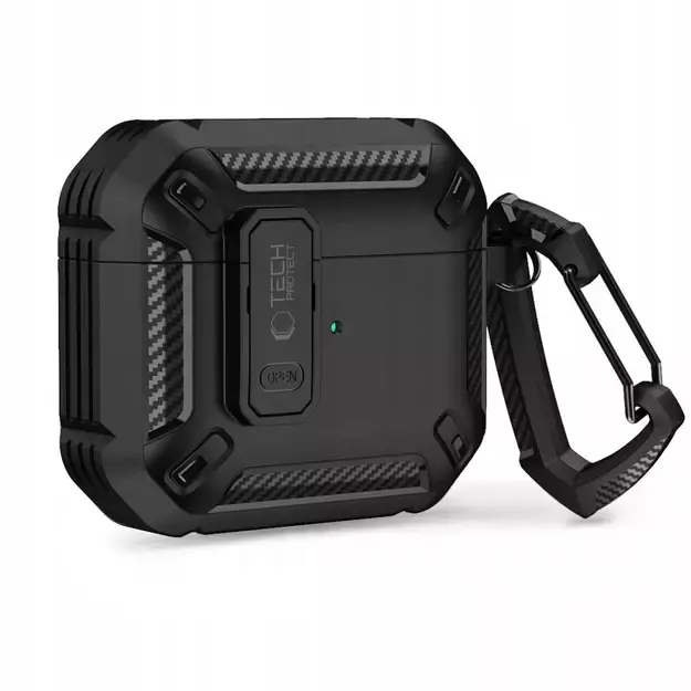 Tech-Protect X-Carbo Case for AirPods Pro 1 / 2 - Black 9