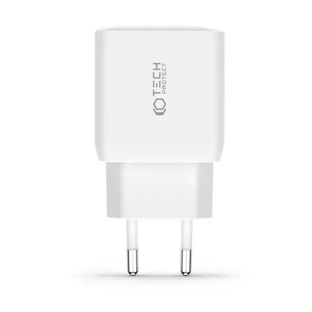 Tech-Protect C35W-2 charger, 2x USB-C PD 35W - black 8