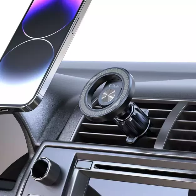 Tech-Protect N53 Car Phone Holder with MagSafe for Air Vent - Black 6