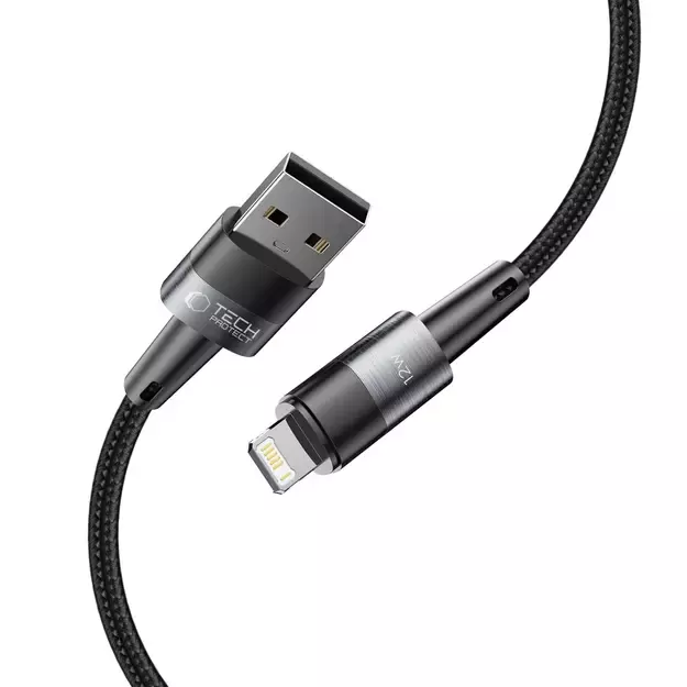 Tech-Protect UltraBoost Lightning / Lightning cable 12W 2.4A 0.25m - gray 5
