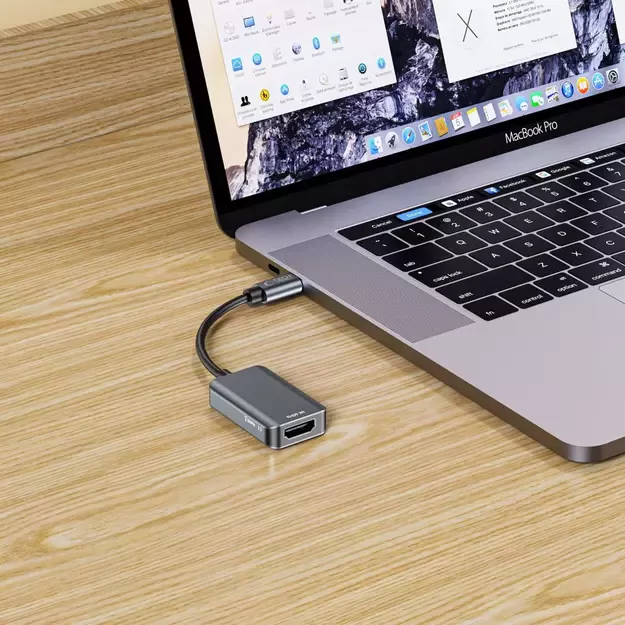 Tech-Protect UltraBoost USB-C (Male) / HDMI (Female) 4K 60Hz Adapter - Black 2