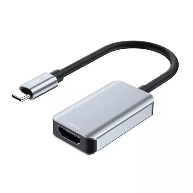 Tech-Protect UltraBoost USB-C (Male) / HDMI (Female) 4K 60Hz Adapter - Black 4