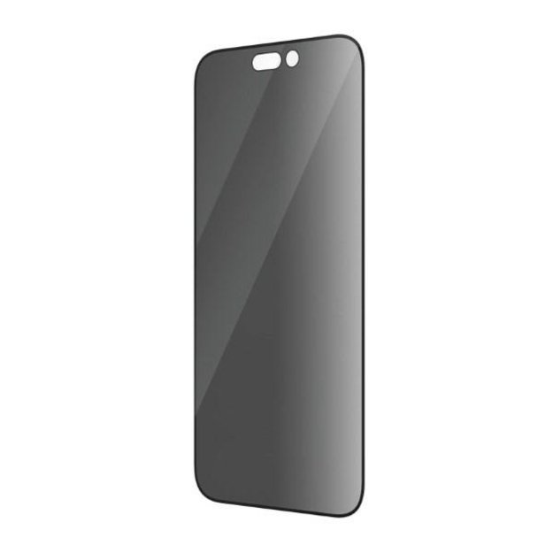 PanzerGlass Ultra-Wide Fit Tempered Glass Antibacterial Privacy with Positioner for iPhone 14 Pro 3
