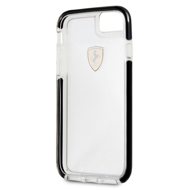 Ferrari Hardcase FEGLHCP7BK iPhone 7/8 SE 2020 / SE 2022 Shockproof transparent black 8