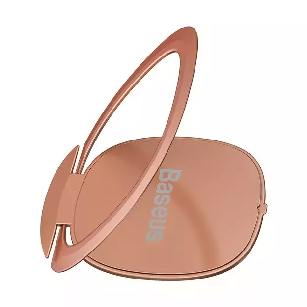 Baseus ultra-thin self-adhesive ring holder phone stand pink (SUYB-0R) 2