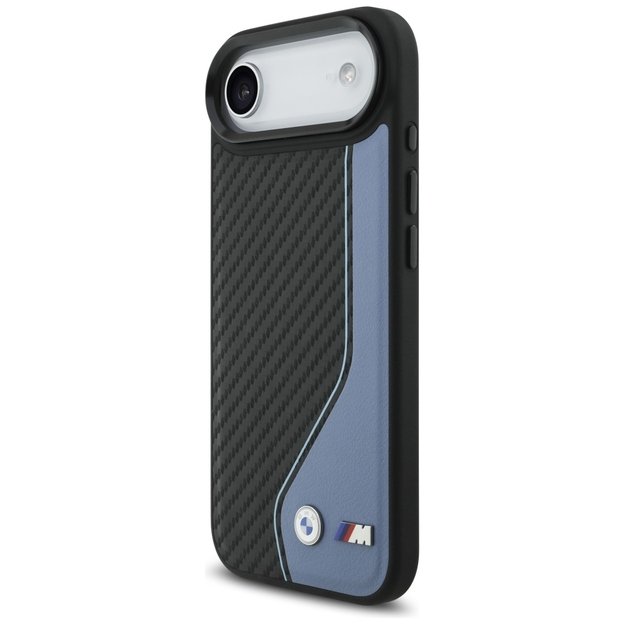 BMW M Carbon Logo MagSafe iPhone Air Case - Blue 1