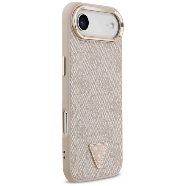 Guess 4G Triangle Logo MagSafe Case for iPhone Air - Rose Gold 3
