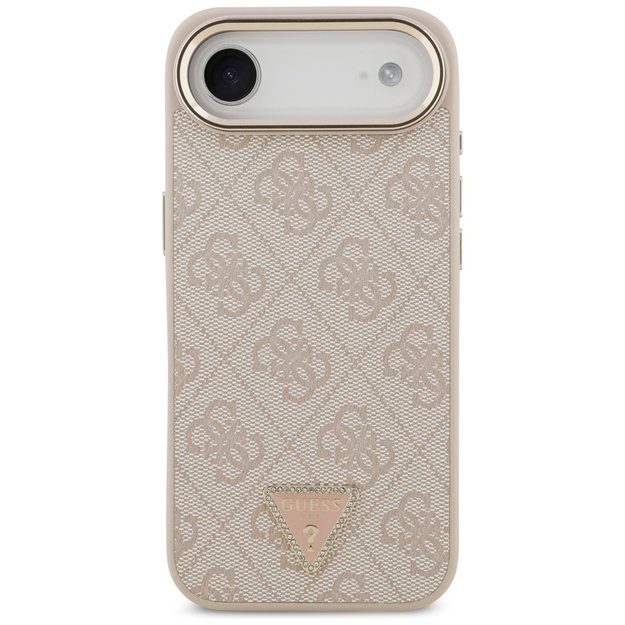 Guess 4G Triangle Logo MagSafe Case for iPhone Air - Rose Gold 2