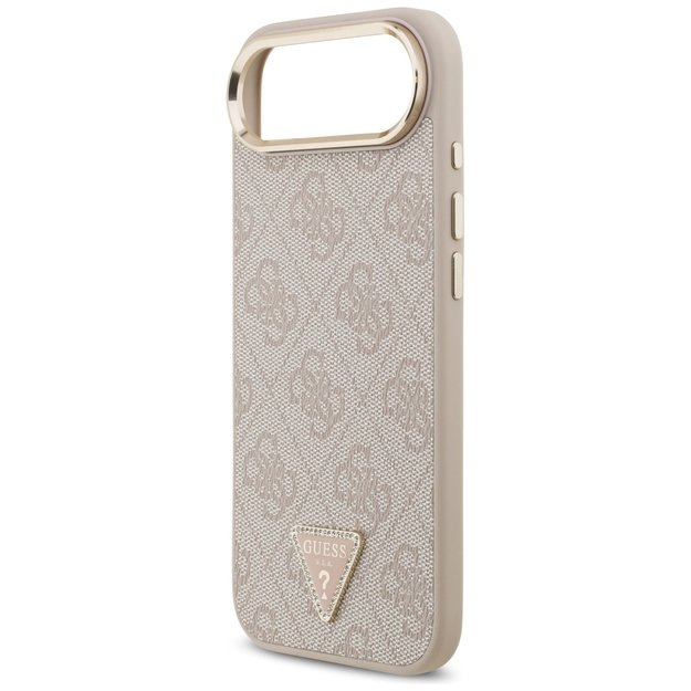 Guess 4G Triangle Logo MagSafe Case for iPhone Air - Rose Gold 5