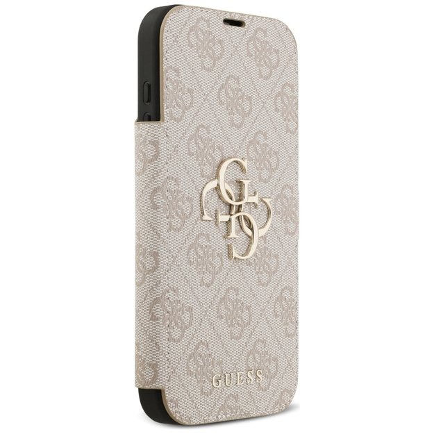 Guess Book 4G Metal Logo Case for iPhone 17 Pro Max - Pink 3
