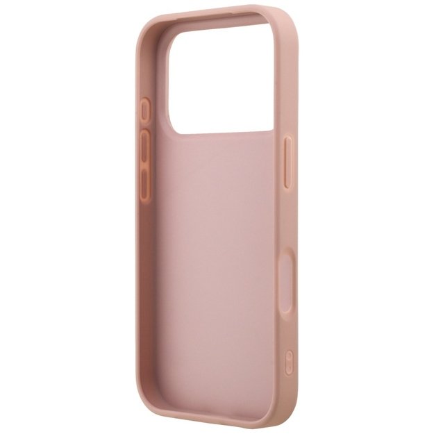 Guess Fixed Glitter Big 4G Case for iPhone 17 Pro - Pink 6