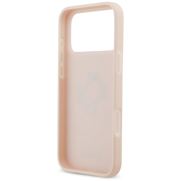 Guess Grained Big 4G &amp  Classic Logo Case for iPhone 17 Pro Max - Pink 6