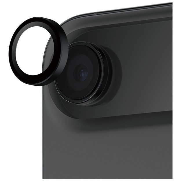 PanzerGlass Hoops Tempered Glass Lens Screen Protector for iPhone Air Black 1