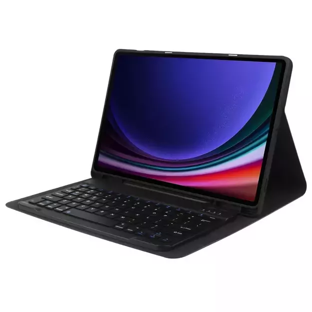 Tech-Protect SC Pen + Keyboard Case with Keyboard for Samsung Galaxy Tab S9 FE+ 12.4&quot  X610 / X616B - Black 1