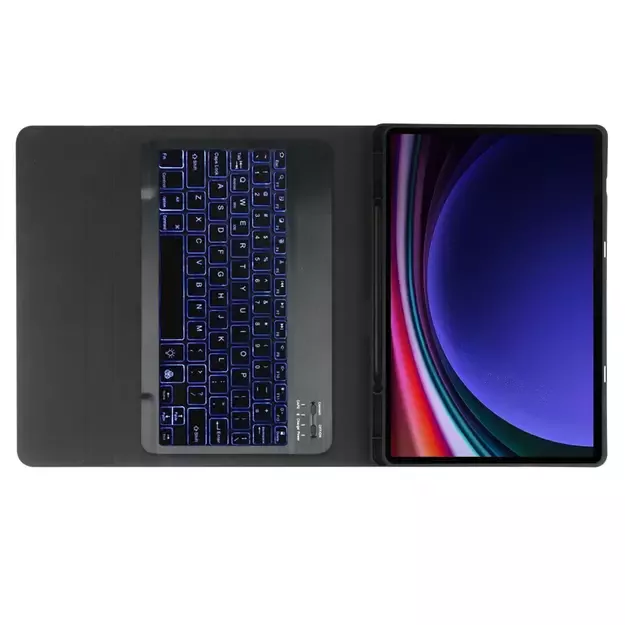 Tech-Protect SC Pen + Keyboard Case with Keyboard for Samsung Galaxy Tab S9 FE+ 12.4&quot  X610 / X616B - Black 5