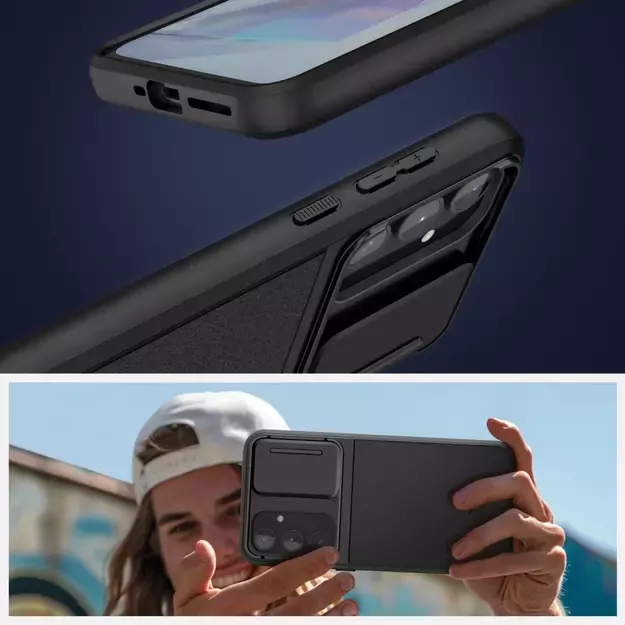 Tech-Protect Velar Cam+ Case for Samsung Galaxy A55 5G - Black 6